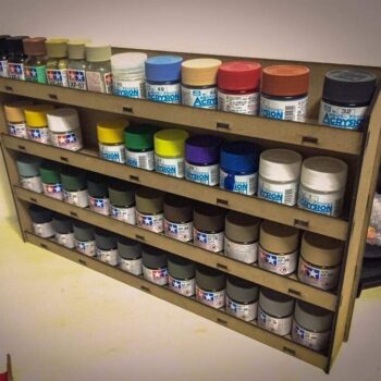 Intra απο ξύλο plywood 3mm-4mm πάχος - Ράφι αποθήκευσης βαφής 3mm Δίασταση 30x30 cm Intraeaxys-91jd6q81 - Image 1