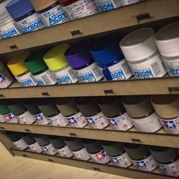 Intra απο ξύλο plywood 3mm-4mm πάχος - Ράφι αποθήκευσης βαφής 3mm Δίασταση 30x30 cm Intraeaxys-91jd6q81 - Image 3