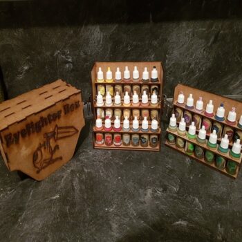 Intra απο ξύλο plywood 3mm-4mm πάχος - Paint Caddy Δίασταση 30x30 cm Intraeaxys-r1z2enw1 - Image 1