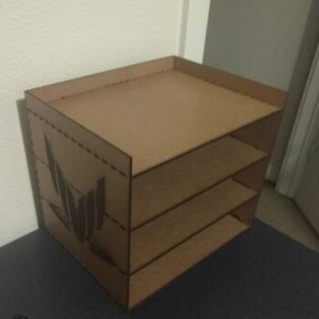 Intra απο ξύλο plywood 3mm-4mm πάχος - Θήκη για χαρτί γραφείου Δίασταση 30x30 cm Intraeaxys-e1gkrqyo - Image 1