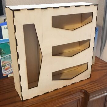 Intra απο ξύλο plywood 3mm-4mm πάχος - Οργανωτής τσάντας αποθήκευσης Δίασταση 30x30 cm Intraeaxys-eoxlw5vo - Image 1