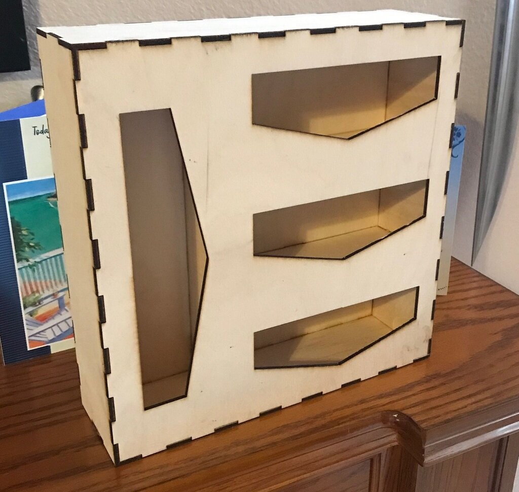 Intra απο ξύλο plywood 3mm-4mm πάχος - Οργανωτής τσάντας αποθήκευσης Δίασταση 30x30 cm Intraeaxys-eoxlw5vo