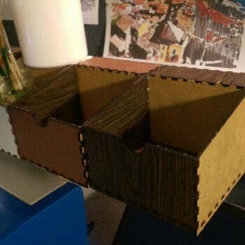 Intra απο ξύλο plywood 3mm-4mm πάχος - Κρεμαστοί Αποθηκευτικοί Κάδοι 3mm Δίασταση 30x30 cm Intraeaxys-51rrlmv1 - Image 3