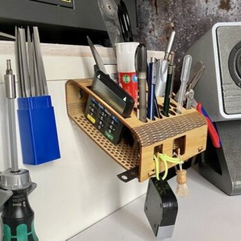 Intra απο ξύλο plywood 3mm-4mm πάχος - Επιτοίχιος Ξύλινος Οργανωτής 3mm Δίασταση 30x30 cm Intraeaxys-d1lvrjxo - Image 1