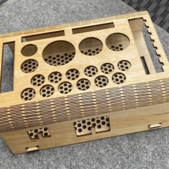 Intra απο ξύλο plywood 3mm-4mm πάχος - Επιτοίχιος Ξύλινος Οργανωτής 3mm Δίασταση 30x30 cm Intraeaxys-d1lvrjxo - Image 3