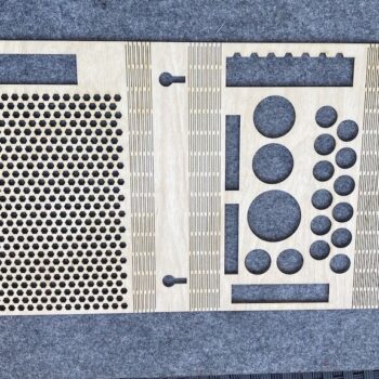 Intra απο ξύλο plywood 3mm-4mm πάχος - Επιτοίχιος Ξύλινος Οργανωτής 3mm Δίασταση 30x30 cm Intraeaxys-d1lvrjxo - Image 4