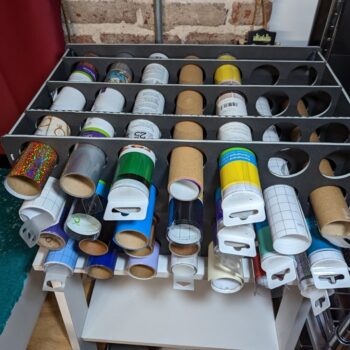 Intra απο ξύλο plywood 3mm-4mm πάχος - Σχάρα αποθήκευσης ρολού βινυλίου Δίασταση 30x30 cm Intraeaxys-p7ym6rr7 - Image 4