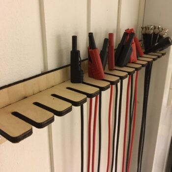 Intra απο ξύλο plywood 3mm-4mm πάχος - Βάση καλωδίου εργαστηρίου 6mm Δίασταση 30x30 cm Intraeaxys-qomm055o - Image 1