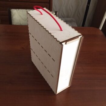 Intra απο ξύλο plywood 3mm-4mm πάχος - Αρχείο PDF Wood Storage Box Δίασταση 30x30 cm Intraeaxys-eo206xq7 - Image 4