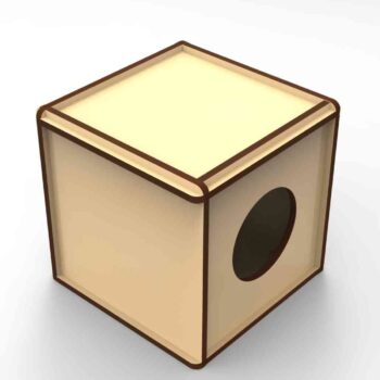 Intra απο ξύλο plywood 3mm-4mm πάχος - Κουνέλι Κουτί Δίασταση 30x30 cm Intraeaxys-e1gkg5xo - Image 1