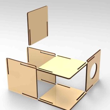 Intra απο ξύλο plywood 3mm-4mm πάχος - Κουνέλι Κουτί Δίασταση 30x30 cm Intraeaxys-e1gkg5xo - Image 3