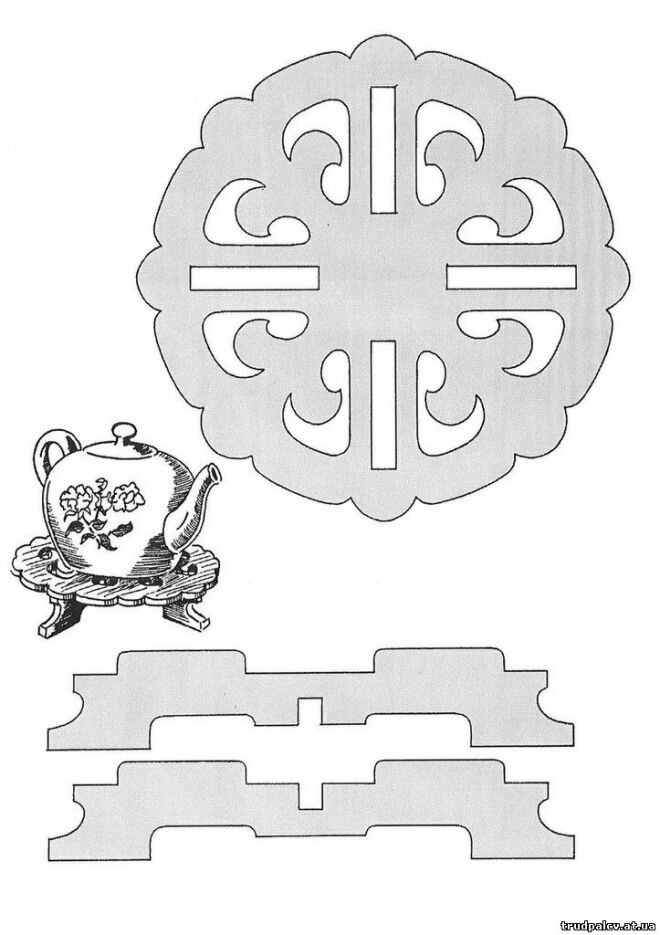 Intra απο ξύλο plywood 3mm-4mm πάχος - Σουπλά Σουπλά βραστήρα Σχέδια CNC Δίασταση 30x30 cm Intraeaxys-eo4qjmw7