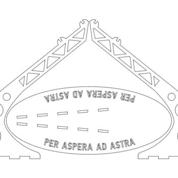 Intra απο ξύλο plywood 3mm-4mm πάχος - Βάση πυραύλων Δίασταση 30x30 cm Intraeaxys-eo4nx97j - Image 1