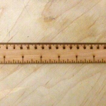 Intra απο ξύλο plywood 3mm-4mm πάχος - Ξύλινος χάρακας 12 ιντσών Δίασταση 30x30 cm Intraeaxys-joed3v91 - Image 1