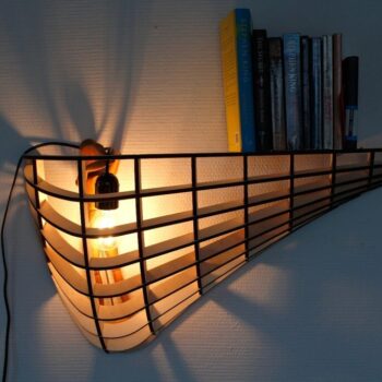 Intra απο ξύλο plywood 3mm-4mm πάχος - Ράφι τοίχου τσέπης Δίασταση 30x30 cm Intraeaxys-6o3y5vr7 - Image 3