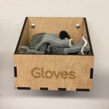 Intra απο ξύλο plywood 3mm-4mm πάχος - Γάντι Ξύλινο Επιτοίχιο Ράφι 5mm Δίασταση 30x30 cm Intraeaxys-91jd52l1 - Image 3