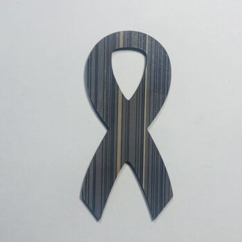 Intra απο ξύλο plywood 3mm-4mm πάχος - Σχήμα κορδέλας καρκίνου Ημιτελές ξύλο Καρκίνος σε σχήμα κορδέλας Δίασταση 30x30 cm Intraeaxys-lopqr6z7 - Image 3