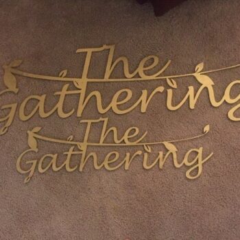 Intra απο ξύλο plywood 3mm-4mm πάχος - Πινακίδα χώρου συγκέντρωσης Δίασταση 30x30 cm Intraeaxys-qomm3ero - Image 1