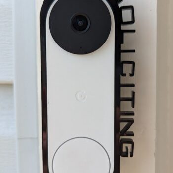 Intra απο ξύλο plywood 3mm-4mm πάχος - No Solicing Nest Doorbell Surround Δίασταση 30x30 cm Intraeaxys-eoxlwlqo - Image 1