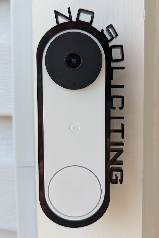 Intra απο ξύλο plywood 3mm-4mm πάχος - No Solicing Nest Doorbell Surround Δίασταση 30x30 cm Intraeaxys-eoxlwlqo
