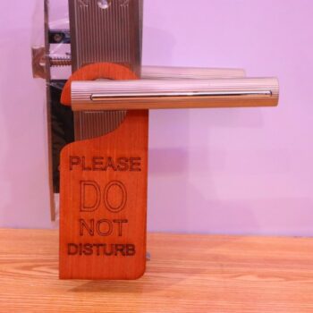 Intra απο ξύλο plywood 3mm-4mm πάχος - Μην ενοχλείτε κρεμάστρα πόρτας Δίασταση 30x30 cm Intraeaxys-eo4qzxd7 - Image 5