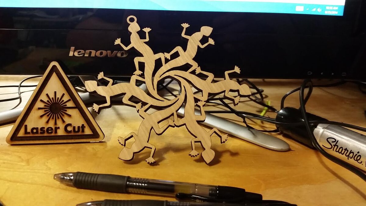 Intra απο ξύλο plywood 3mm-4mm πάχος - Lizard Flake Δίασταση 30x30 cm Intraeaxys-voq250jo