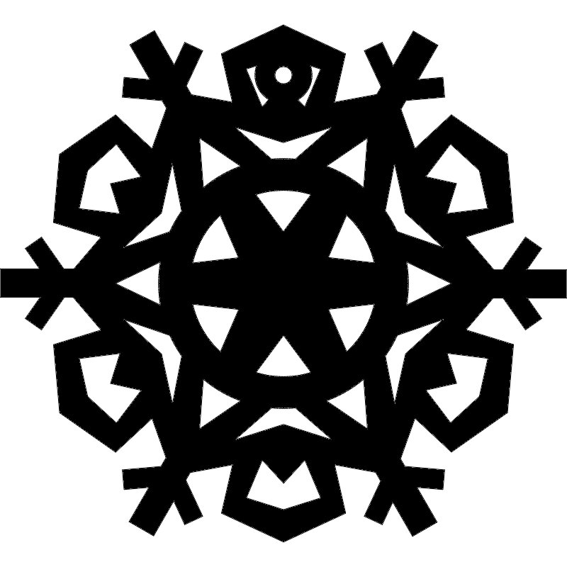 Intra απο ξύλο plywood 3mm-4mm πάχος - Νιφάδα χιονιού Δίασταση 30x30 cm Intraeaxys-d1lyzzom