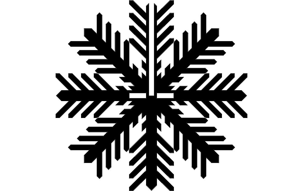 Intra απο ξύλο plywood 3mm-4mm πάχος - Νιφάδα χιονιού Α Δίασταση 30x30 cm Intraeaxys-p7y3wroq