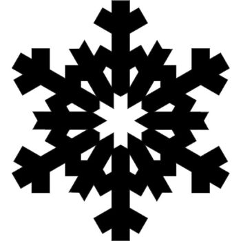 Intra απο ξύλο plywood 3mm-4mm πάχος - Σχεδιασμός νιφάδα χιονιού Δίασταση 30x30 cm Intraeaxys-67wzg372 - Image 1