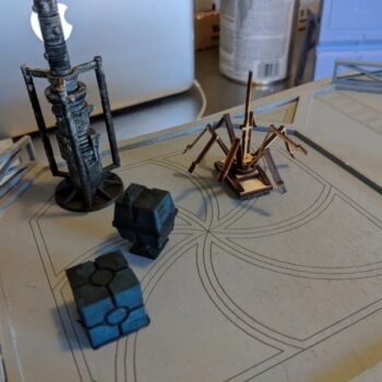 Intra απο ξύλο plywood 3mm-4mm πάχος - Star Wars Treadwell Droid Δίασταση 30x30 cm Intraeaxys-6o3840j1 - Image 1