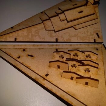 Intra απο ξύλο plywood 3mm-4mm πάχος - Star Destroyer Star Wars Δίασταση 30x30 cm Intraeaxys-eo4y4ngo - Image 5