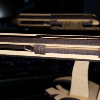 Intra απο ξύλο plywood 3mm-4mm πάχος - Star Wars Y-wing Starfighter Δίασταση 30x30 cm Intraeaxys-eo2yq4m1 - Image 7