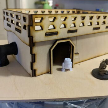 Intra απο ξύλο plywood 3mm-4mm πάχος - Star Wars Legion Building Δίασταση 40x50 cm Intraeaxys-ro6yem37 - Image 1