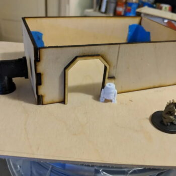 Intra απο ξύλο plywood 3mm-4mm πάχος - Star Wars Legion Building Δίασταση 40x50 cm Intraeaxys-ro6yem37 - Image 3