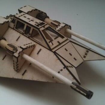 Intra απο ξύλο plywood 3mm-4mm πάχος - Snowspeeder 3mm Δίασταση 30x30 cm Intraeaxys-ro6yry67 - Image 1