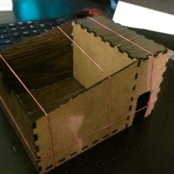 Intra απο ξύλο plywood 3mm-4mm πάχος - Κρεμαστό κουτί V2 Δίασταση 30x30 cm Intraeaxys-eo2yqdq1 - Image 5