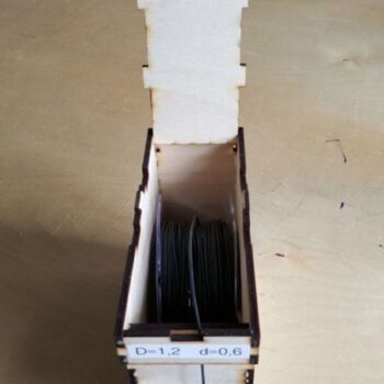 Intra απο ξύλο plywood 3mm-4mm πάχος - Σύστημα οργάνωσης σωλήνα συρρίκνωσης με ενσωματωμένο κόφτη Δίασταση 30x30 cm Intraeaxys-0788yx57 - Image 4