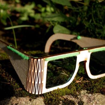 Intra απο ξύλο plywood 3mm-4mm πάχος - Διακοσμητικά γυαλιά από κόντρα πλακέ Δίασταση 30x30 cm Intraeaxys-6o3yw6q7 - Image 1