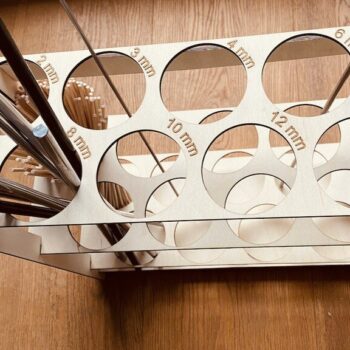 Intra απο ξύλο plywood 3mm-4mm πάχος - Βάση ράβδου Δίασταση 30x30 cm Intraeaxys-eo209xq7 - Image 1