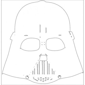Intra απο ξύλο plywood 3mm-4mm πάχος - Star Wars 2 Δίασταση 30x30 cm Intraeaxys-eox6jgoz - Image 1