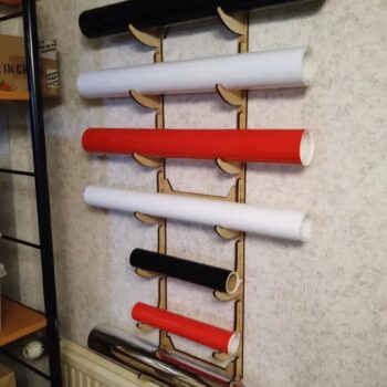 Intra απο ξύλο plywood 3mm-4mm πάχος - Αποθήκευση ρολού βινυλίου Δίασταση 30x30 cm Intraeaxys-51rr58d1 - Image 1