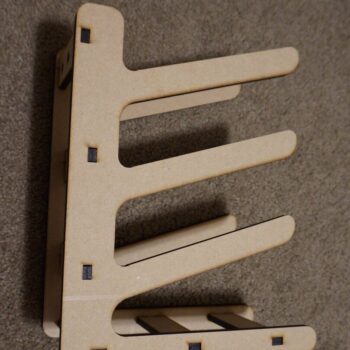 Intra απο ξύλο plywood 3mm-4mm πάχος - Θήκη για ρολό βινυλίου Δίασταση 30x30 cm Intraeaxys-6o3yg6p7 - Image 1