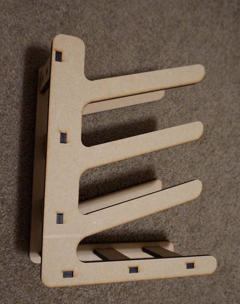 Intra απο ξύλο plywood 3mm-4mm πάχος - Θήκη για ρολό βινυλίου Δίασταση 30x30 cm Intraeaxys-6o3yg6p7