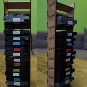 Intra απο ξύλο plywood 3mm-4mm πάχος - Θήκη ταινίας Brother TZe Δίασταση 30x30 cm Intraeaxys-ro6yg3n7