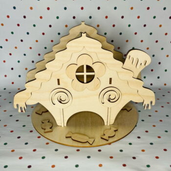 Intra απο ξύλο plywood 3mm-4mm πάχος - Δοχείο τσαγιού Tea House Δίασταση 40x50 cm Intraeaxys-eo202ql7 - Image 1