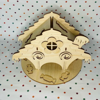 Intra απο ξύλο plywood 3mm-4mm πάχος - Δοχείο τσαγιού Tea House Δίασταση 40x50 cm Intraeaxys-eo202ql7 - Image 3