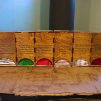 Intra απο ξύλο plywood 3mm-4mm πάχος - Εξατομικευμένες θήκες για φακελάκια τσαγιού Δίασταση 30x30 cm Intraeaxys-p7ymk6p7 - Image 3