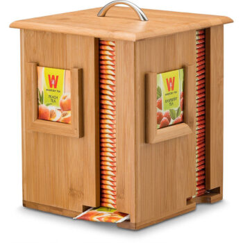 Intra απο ξύλο plywood 3mm-4mm πάχος - Tea Box Storage Sugar Bag Organizer Δίασταση 30x30 cm Intraeaxys-lopq9e57 - Image 1