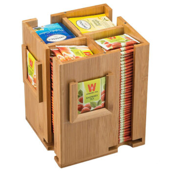Intra απο ξύλο plywood 3mm-4mm πάχος - Tea Box Storage Sugar Bag Organizer Δίασταση 30x30 cm Intraeaxys-lopq9e57 - Image 4