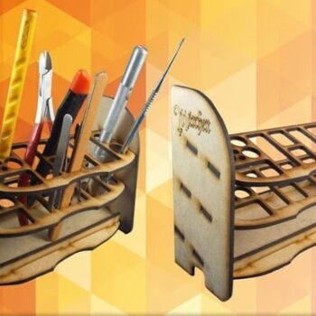 Intra απο ξύλο plywood 3mm-4mm πάχος - Ράφι αποθήκευσης εργαλείων Δίασταση 30x30 cm Intraeaxys-51rr5km1 - Image 4